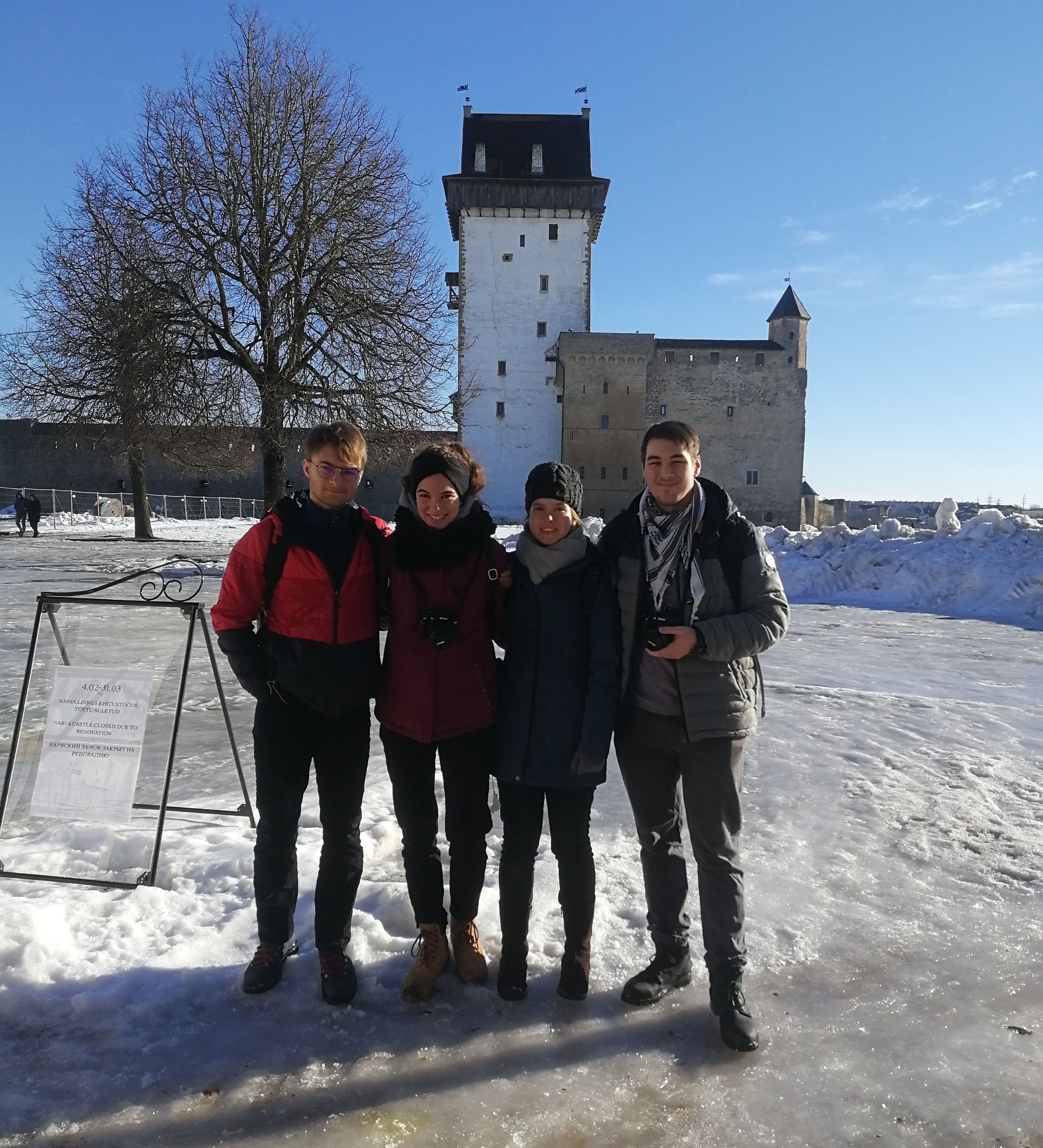 Surviving Estonian winter VT volunteers style: Dress like an onion!